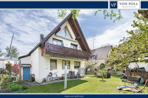 Titelbild - Charmantes Einfamilienhaus mit viel Platz, Süd-West-Garten und flexiblem Nutzungskonzept