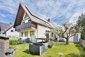 Gartenansicht II - 8 Zimmer Einfamilienhaus in München / Aubing