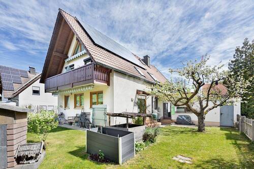 Gartenansicht II - 8 Zimmer Einfamilienhaus in München / Aubing