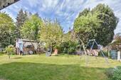 Garten Richtung Süden - Einfamilienhaus mit 196,60 m&sup2; in München / Aubing zum Kaufen