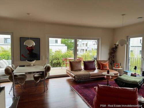 wohnzimmer - 10504-Lichtdurchflutete 4-Zimmer-Komfortwohnung mit hochwertiger Ausstattung,und TG in Offenbach