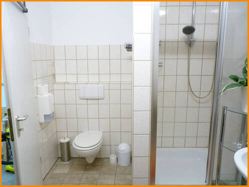 Duschkabine im KG - 