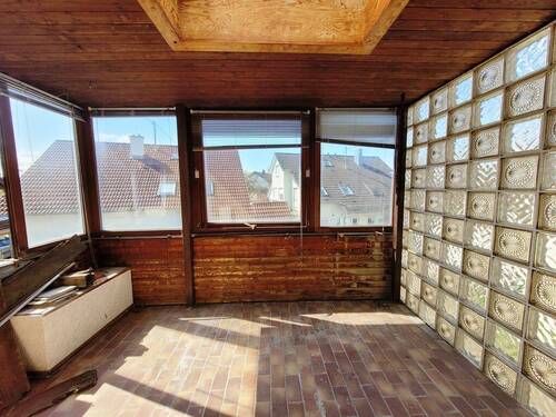 Obergeschoss - Verglaster Balkon - 