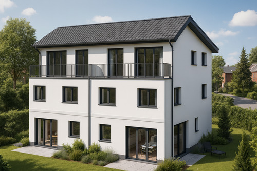 Ansicht - Bestlage Lurup Bahrenfeld . Exklusives Stadthaus mit Wärmepumpe A+