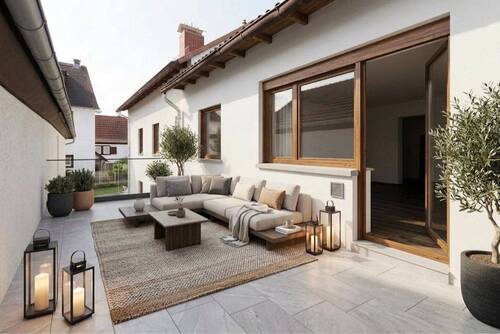 Dachterrasse KI - 3-Zimmer Wohnung mit Dachterrasse in Top Lage Seckbachs