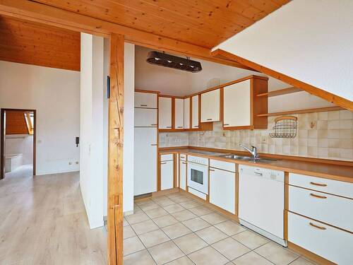 Offene und helle Küchenzeile - 