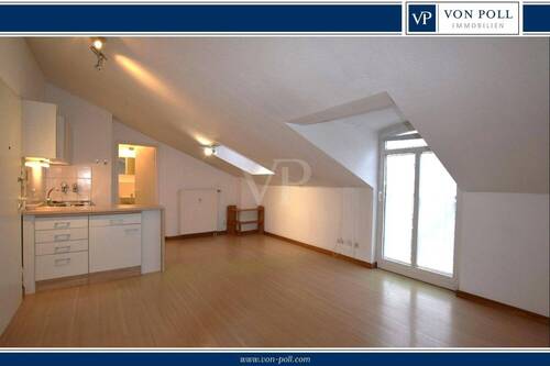 Küche / Wohnen - 1A-Lage! Tolles Studentenapartment in unmittelbarer Nähe zur Uni!