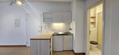 Küche / Wohnen - 1 Zimmer Etagenwohnung in Erlangen