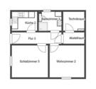 Grundriss Einliegerwohnung - 