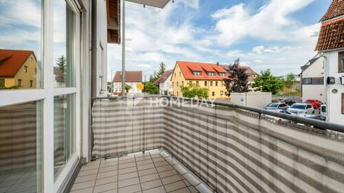 Balkon 2 - 2 Zimmer Etagenwohnung in Nufringen
