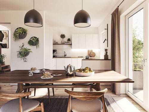 Wohnen Essen Beispiel - 5 Zimmer Einfamilienhaus in Gauting / Stockdorf