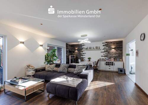 Wohn-/Essbereich - 4 Zimmer Doppelhaushälfte in Everswinkel