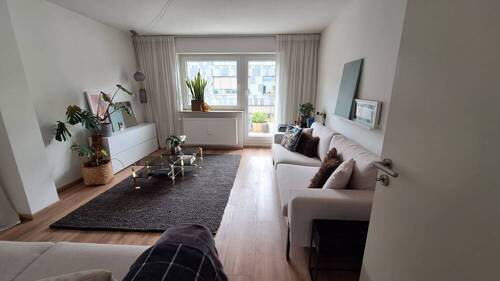 Wohnzimmer - 3 Zimmer Etagenwohnung zur Miete in Mannheim / Innenstadt