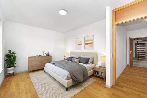 Schlafzimmer - virtuelle Renovierung - 