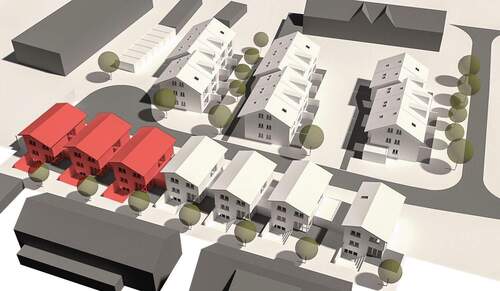 Lageplan - Mehrfamilienhaus, Wohnhaus mit 168,00 m² in Durach zum Kaufen