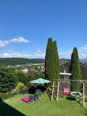 Blick aus dem Esszimmer - 