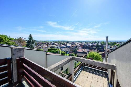Blick von Terasse - 6 Zimmer Reihenendhaus zum Kaufen in Herbolzheim