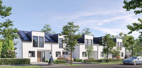 Straßenansicht - 4 Zimmer Reihenendhaus zum Kaufen in Paderborn / Marienloh