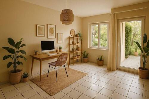 Einrichtungsbeispiel Büro - 