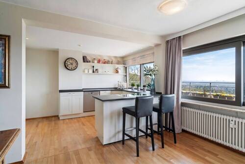 Offene Einbauküche mit Blick - 