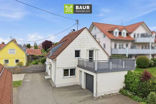 Luftaufnahme - 5 Zimmer Einfamilienhaus in Bergatreute