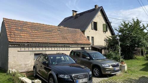 Parkflächen - Einfamilienhaus mit 120,00 m² in Kreba-Neudorf zum Kaufen