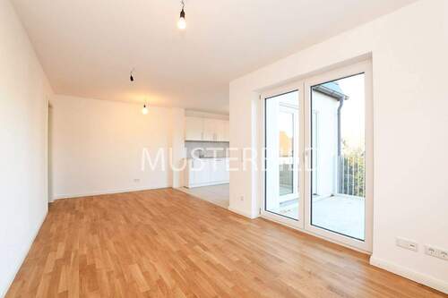 Wohnzimmer - 3 Zimmer Etagenwohnung zur Miete in München