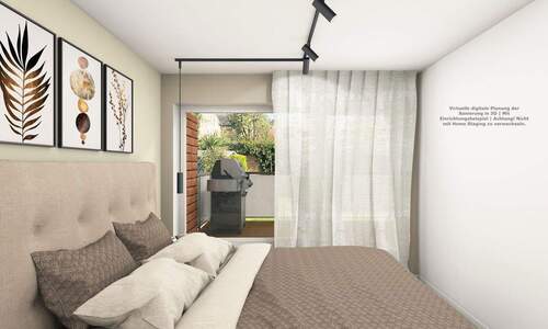 Gemütliches Schlafzimmer Visu - 