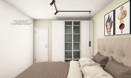 Schlafbereich & Stauraum Visu - 