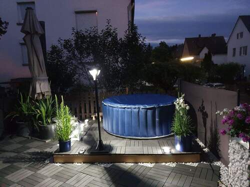 Terrasse bei Nacht - 
