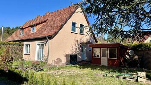 Giebelansicht - 2 Zimmer Doppelhaushälfte zum Kaufen in Wiendorf