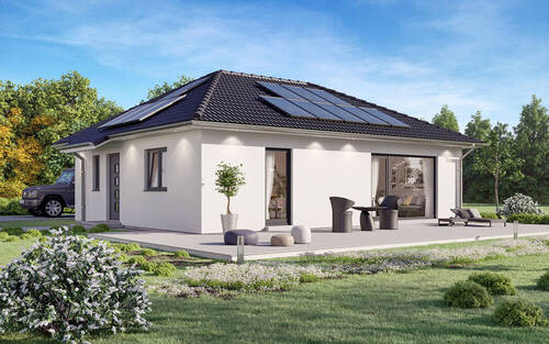 Bungalow_SH83B_Var.B - Barrierefrei und komfortabel - Ihr Bungalow in Aschersleben mit ScanHaus