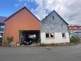 Außenansicht - Liebevoll modernisiertes Fachwerkhaus mit Nebengebäude in Ebergötzen!