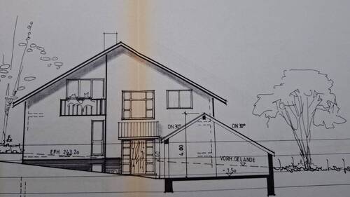 Ansicht Ost.jpg - VORSCHAU 2026 DHH+Garage+Garten in Erligheim