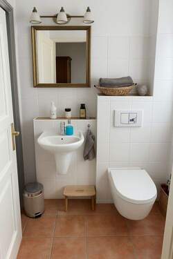 Gäste WC mit Dusche - 