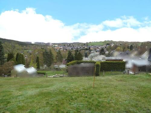 Panormablick vom Garten in Richtung Harra - 