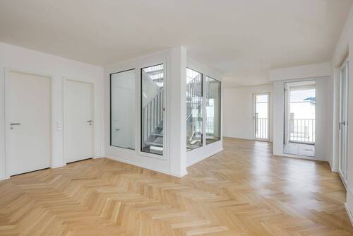 Wohnbereich samt Atrium - 