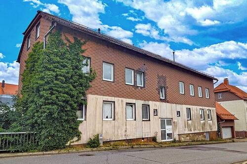 Straßenansicht - 1 Zimmer Mehrfamilienhaus, Wohnhaus zum Kaufen in Herzberg am Harz