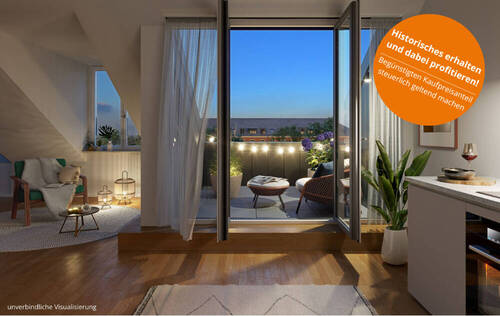 BUWOG ALVA (6) - Großzügige 3,5 Zimmer-Dachgeschoss-Wohnung mit ca. 100m², Gäste-WC und schöner Terrasse