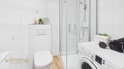Badezimmer - Etagenwohnung mit 62,90 m&sup2; in Bremen zum Kaufen