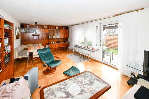 Wohn-Esszimmer - Doppelhaushälfte mit 95,00 m&sup2; in Freiberg am Neckar zum Kaufen