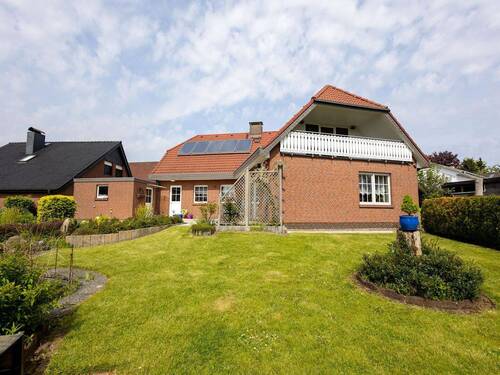 Rückansicht - Barrierearmes Einfamilienhaus mit Ausbaureserve in naturnaher Lage von Syke