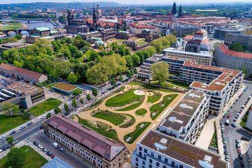 Luftbild Herzogin Garten - 