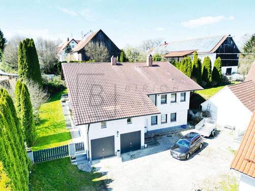 Drohnenansicht - Einfamilienhaus mit 172,00 m² in Babenhausen zum Kaufen