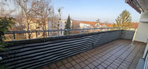 Balkonansicht - Etagenwohnung mit 90,00 m&sup2; in Wolfenbüttel zum Kaufen