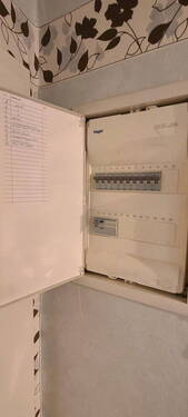 Sicherungskasten mit neuen Ele - 