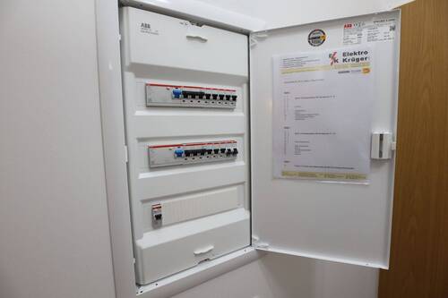 Sicherungskasten mit komplett neuer Gesamtelektrik - 