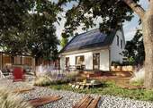 Einfamilienhaus-Flair-110-Garten-Weiss - 
