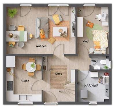 zusätzliches Zimmer - 