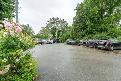 Blick auf den Parkplatz - 